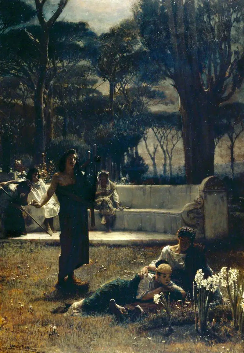 Improvisador - Lawrence Alma-Tadema