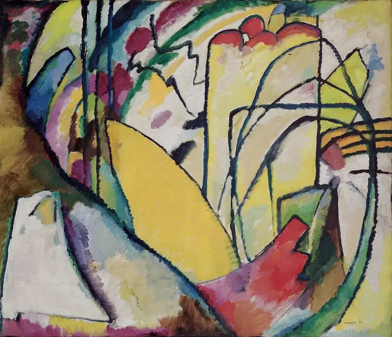 Improvisação 10 - Vassily Kandinsky