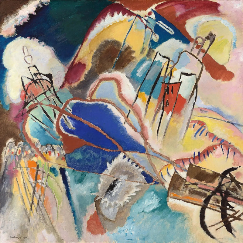 Improvisação n° 30 (Canons) - Vassily Kandinsky