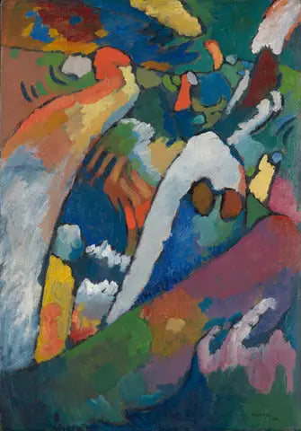 Improvisação n° 7 (Tempestade) - Vassily Kandinsky