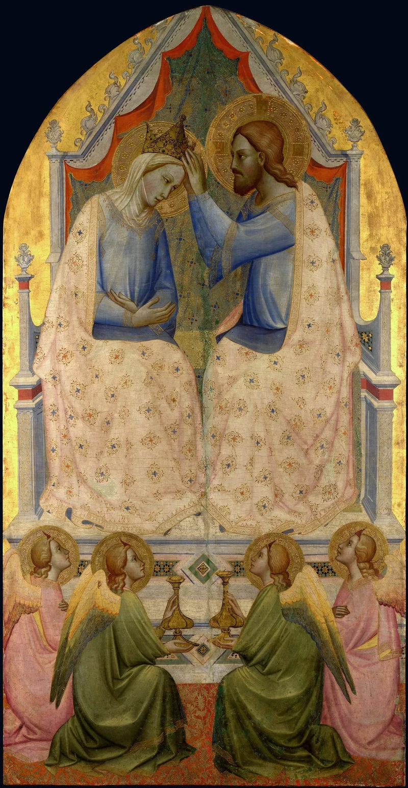 Incoronación de la Virgen - Agnolo Gaddi