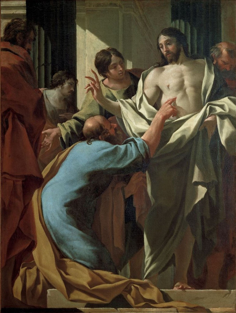 Incredulidade de Santo Tomé - Simon Vouet