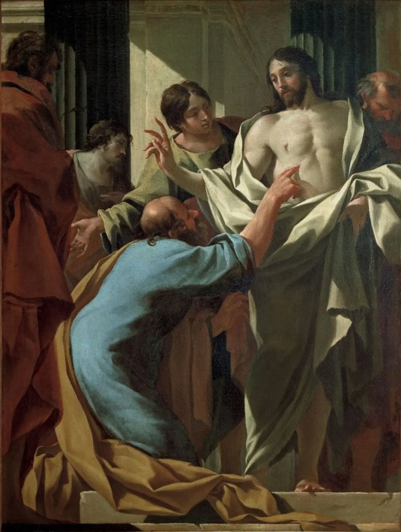 Incredulidade de Santo Tomé - Simon Vouet
