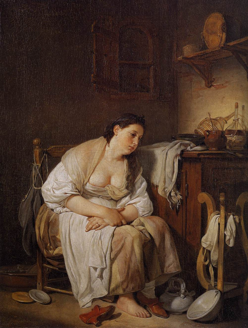 Indolência - Jean-Baptiste Greuze