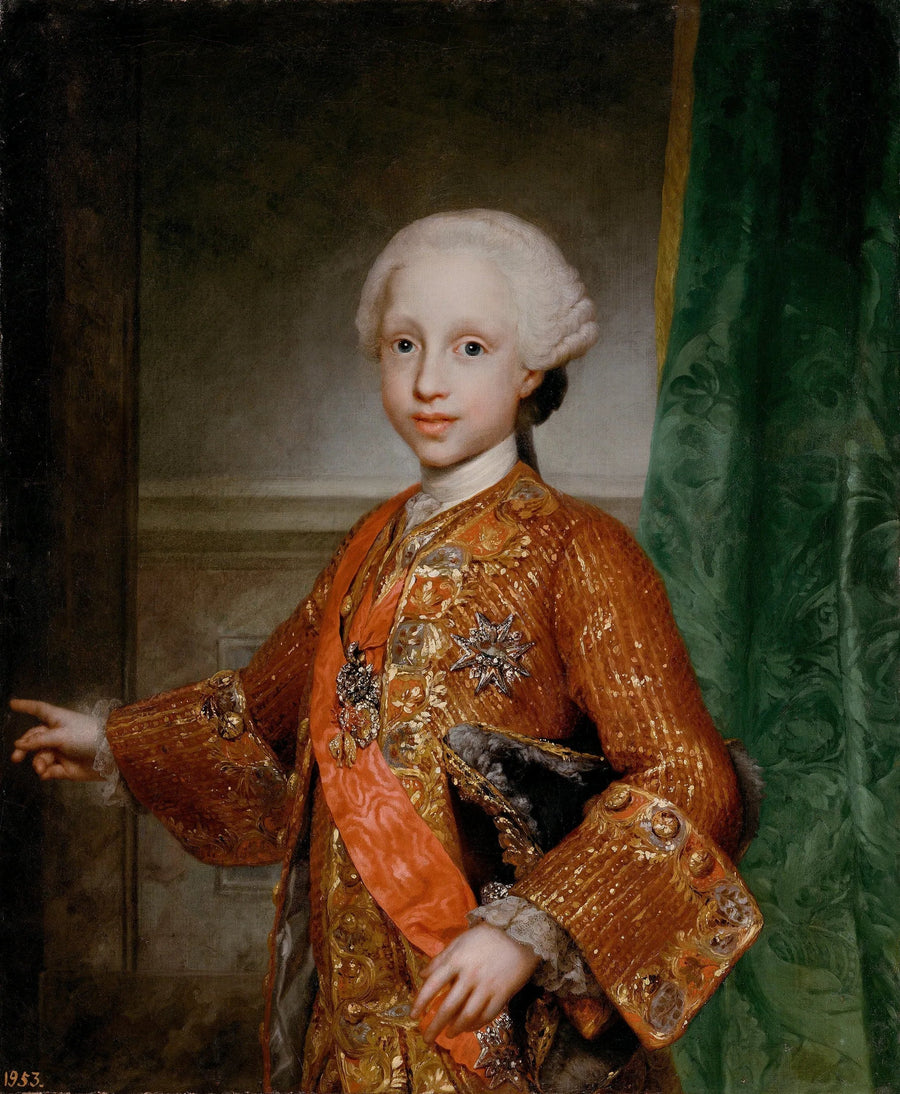 Infante Francisco Javier de Espanha (1757-1771) - Anton Raphael Mengs