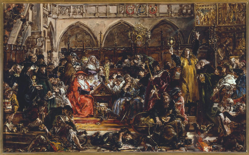 Influência da universidade no país, segundo a série « História da civilização na Polônia » - Jan Matejko