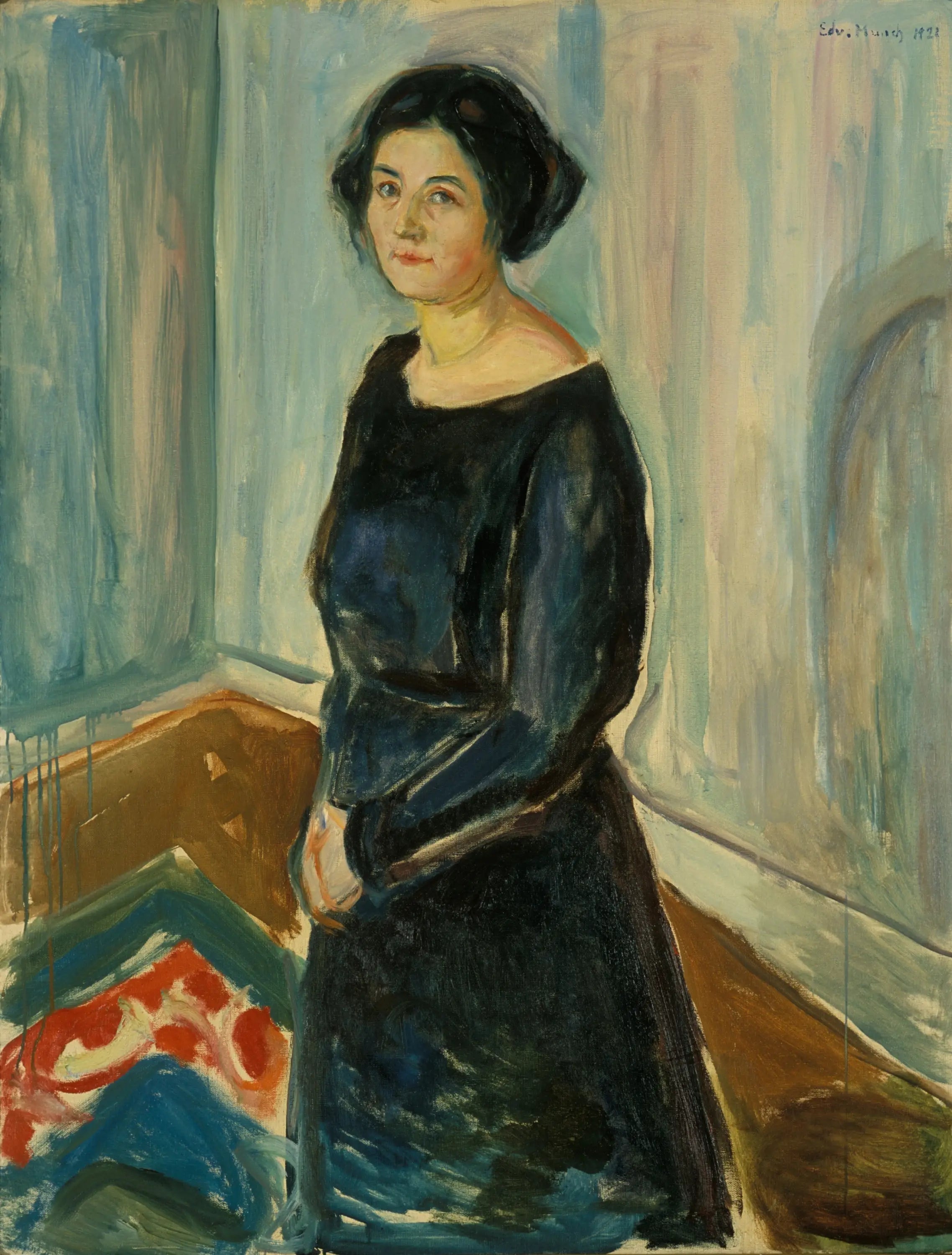Reproduction du tableau « Inger Barth - Edvard Munch » par Alpha Reproduction en peinture à l’huile