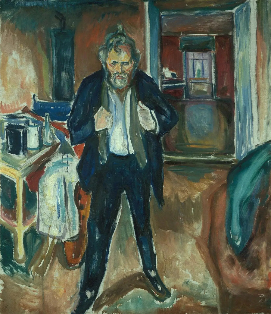 Insônia. Autorretrato no tumulto interior - Edvard Munch