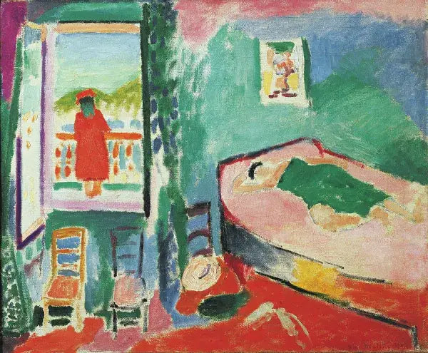 Interior em Collioure (A Sesta) - Henri Matisse