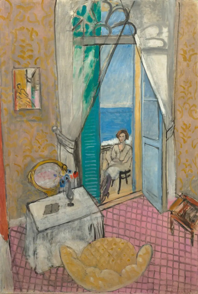 Interior em Nice (Matisse, Chicago) - Henri Matisse