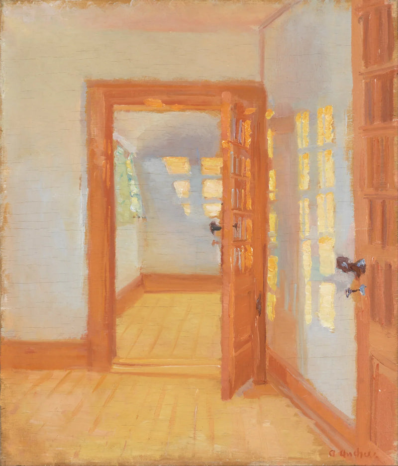 Interior. Anexo de Brøndum - Anna Ancher