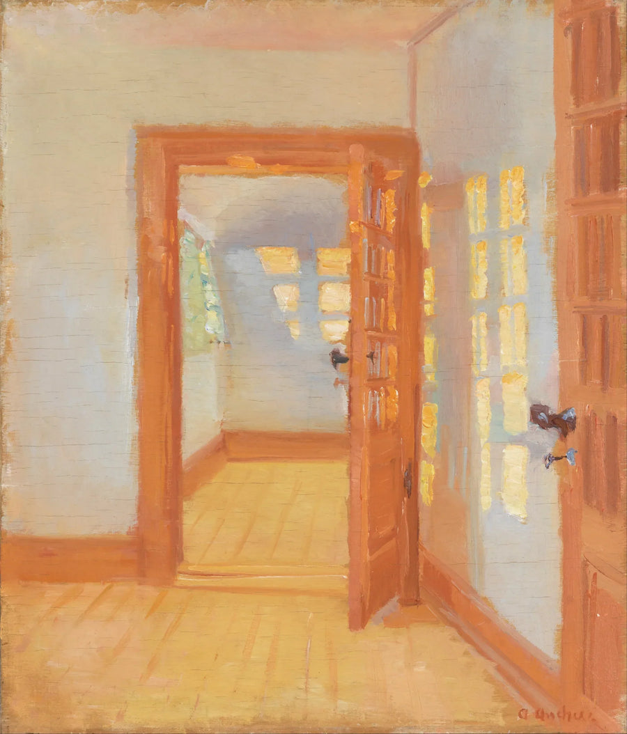Interior. Anexo de Brøndum - Anna Ancher