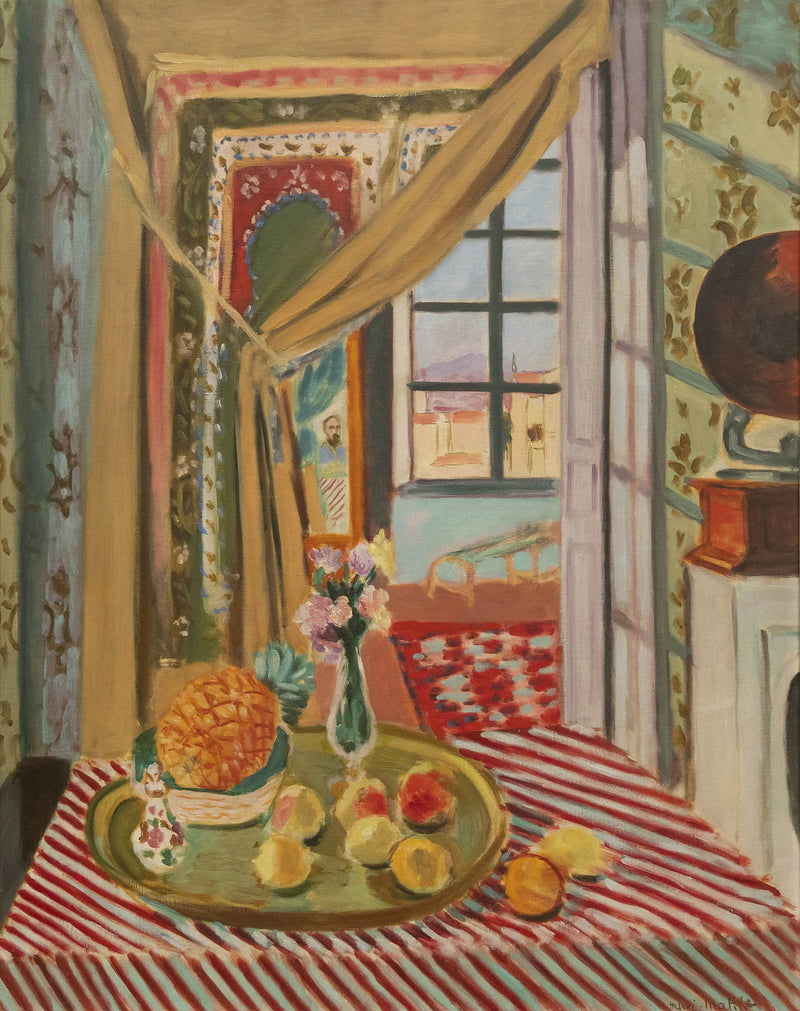 Interior com o fonógrafo - Henri Matisse