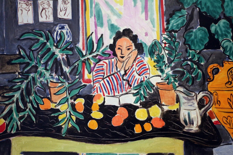 Interior com vaso etrusco - Henri Matisse