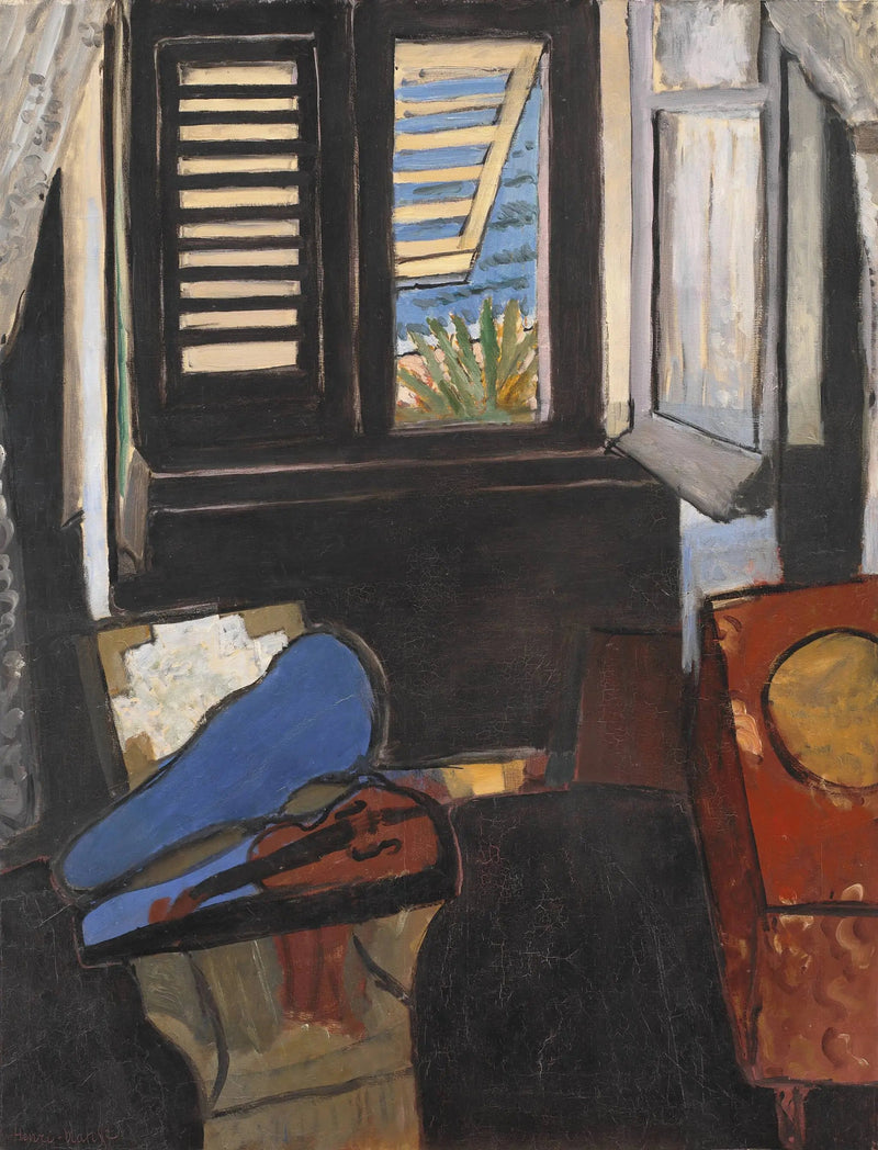 Interior com violino - Henri Matisse