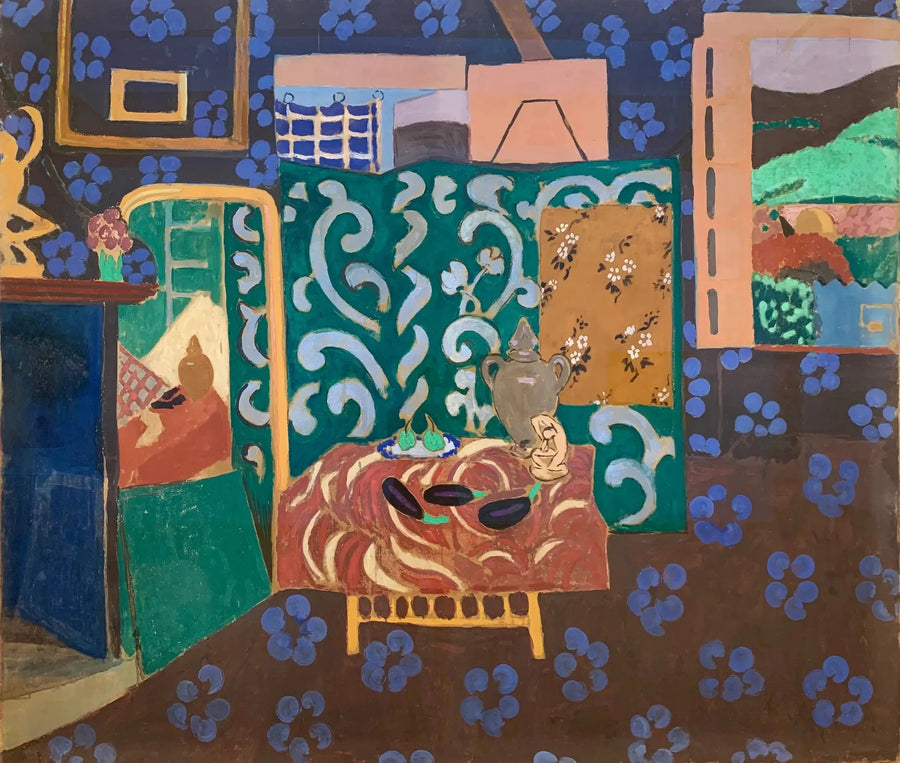 Interior com berinjelas - Henri Matisse