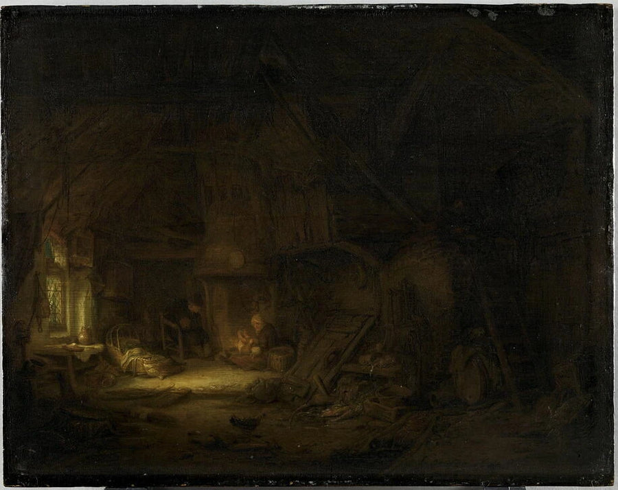 Intérieur de chaumière - Adriaen van Ostade