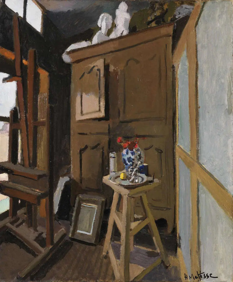 Interior de ateliê - Henri Matisse