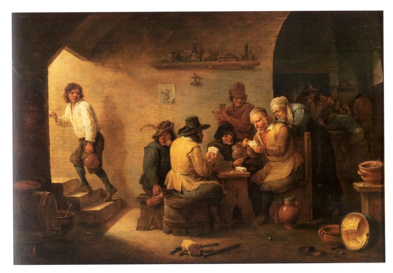 Interior de cabaré - David Teniers, o Jovem