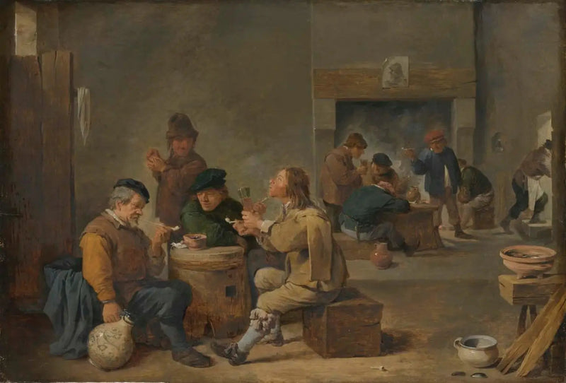 Interior da taberna - David Teniers Júnior