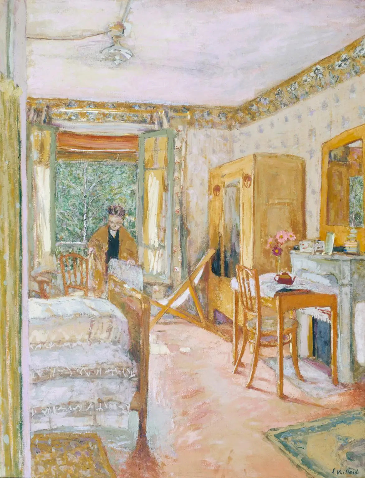Intérieur ensoleillé - Édouard Vuillard - Alpha Reproduction