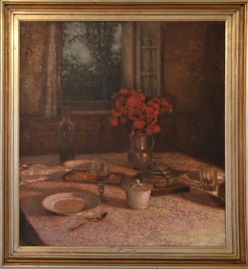 Interior, Gerberoy - Henri Le Sidaner