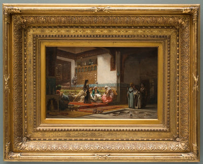 Intérieur mauresque - Frederick Arthur Bridgman - Alpha Reproduction