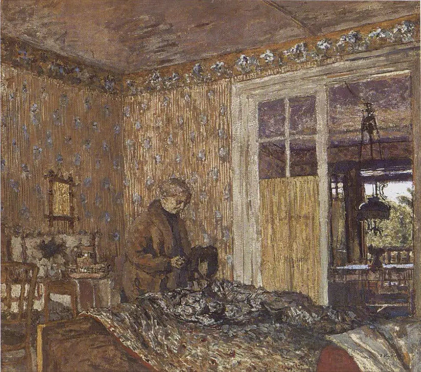Interior em dia nublado, Vaucresson - Édouard Vuillard