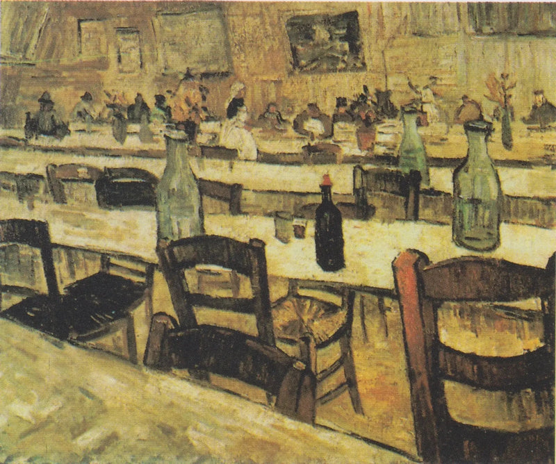 Interior de um restaurante em Arles - Vincent van Gogh