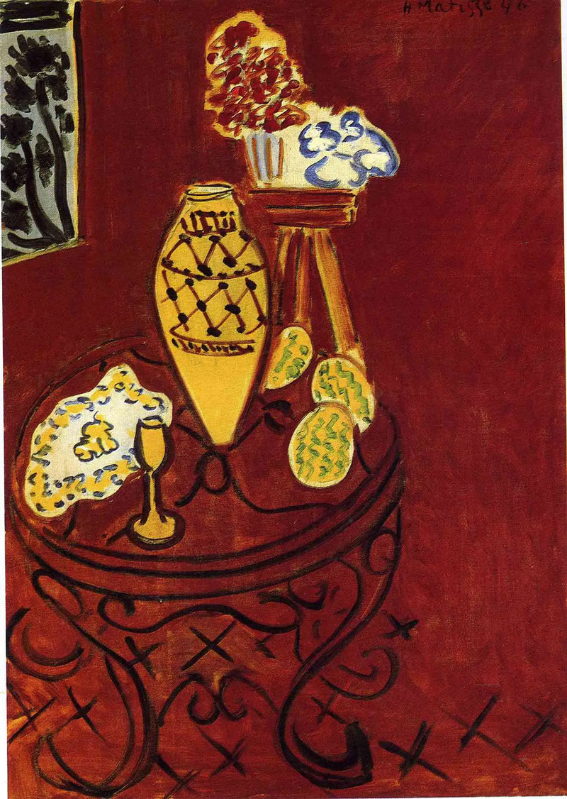 Interior vermelho de Veneza - Henri Matisse
