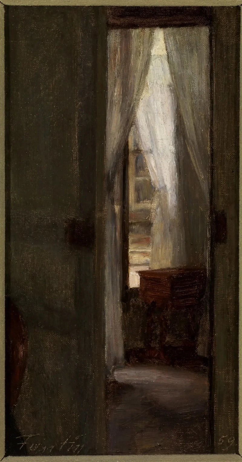 Interior, rua de Beaune - Henri Fantin-Latour