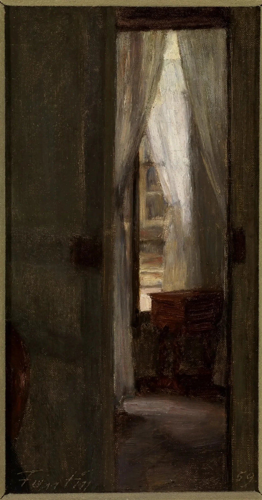 Interior, rua de Beaune - Henri Fantin-Latour