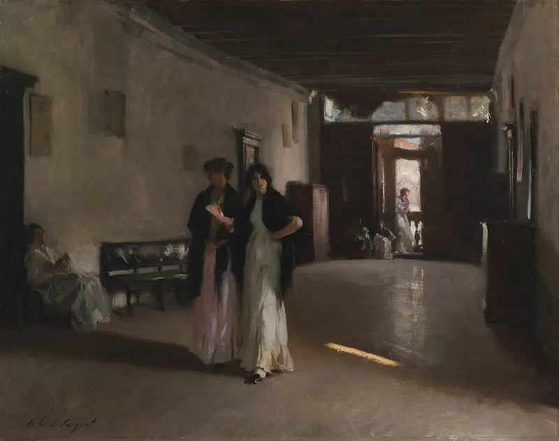 Interior Veneziano - John Singer Sargent
