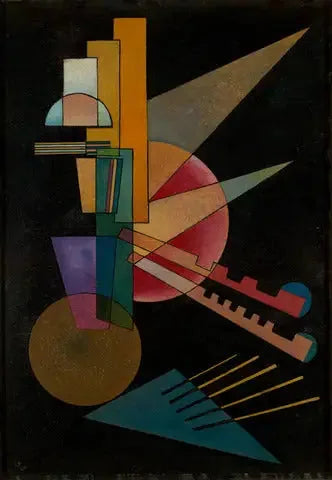 Interpretação abstrata - Vassily Kandinsky