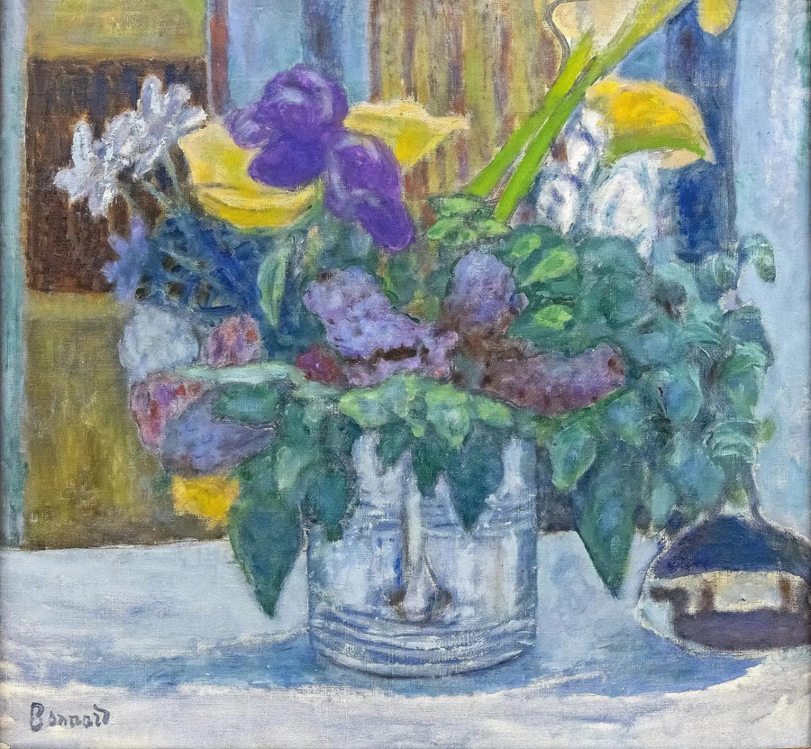 Íris e Lilás - Pierre Bonnard