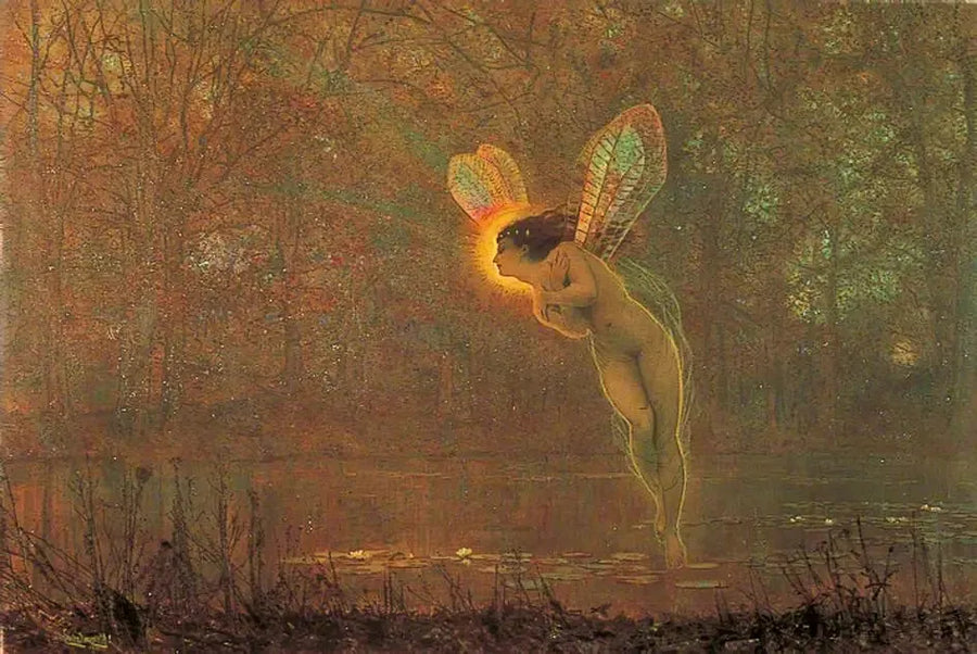 Íris - John Atkinson Grimshaw