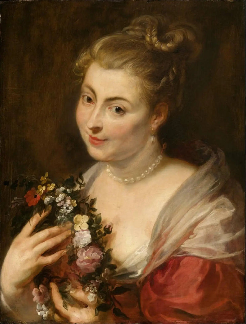 Isabella Brant no papel de Glycera - Peter Paul Rubens