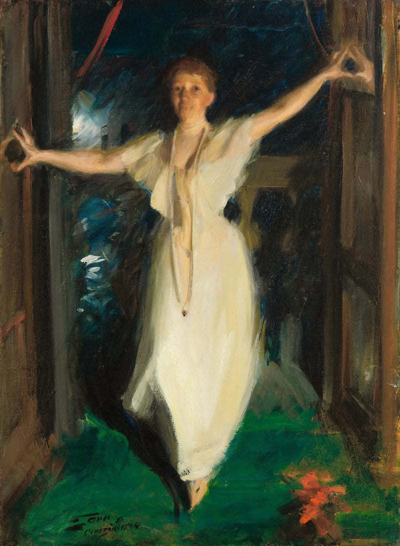 Isabella Stewart Gardner em Veneza - Anders Zorn