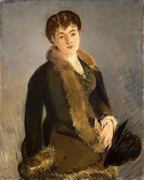 Isabelle Lemonnier o Chapéu na Mão - Édouard Manet