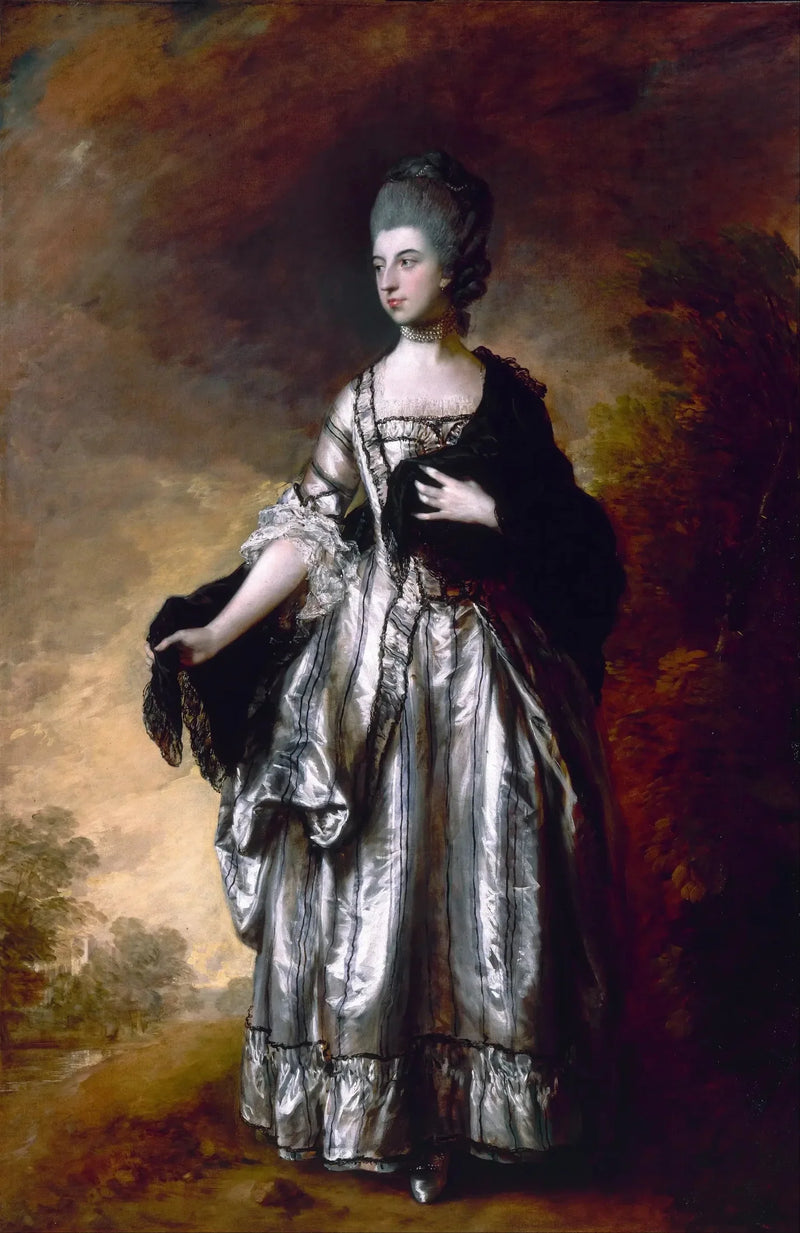 Isabelle, viscondessa Molyneux, mais tarde condessa de Sefton - Thomas Gainsborough