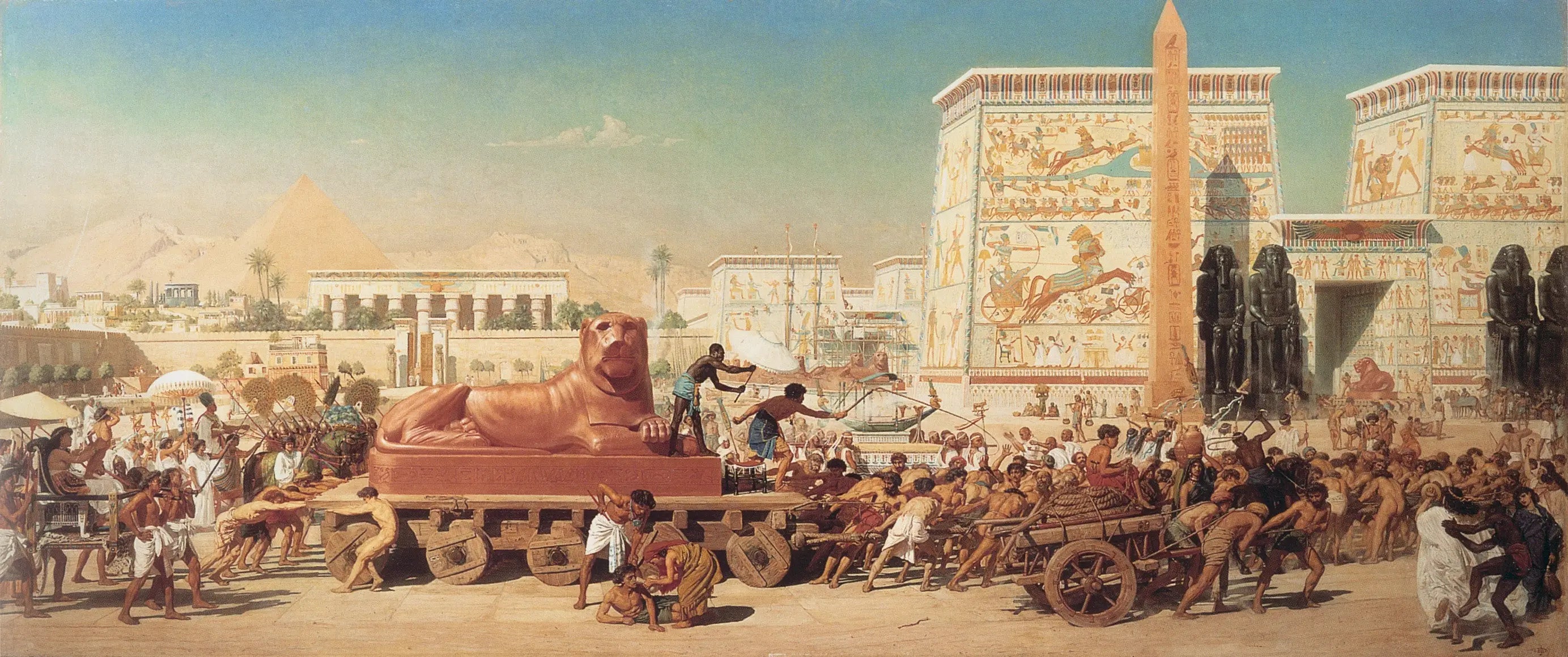 Israël en Égypte - Edward Poynter - Alpha Reproduction
