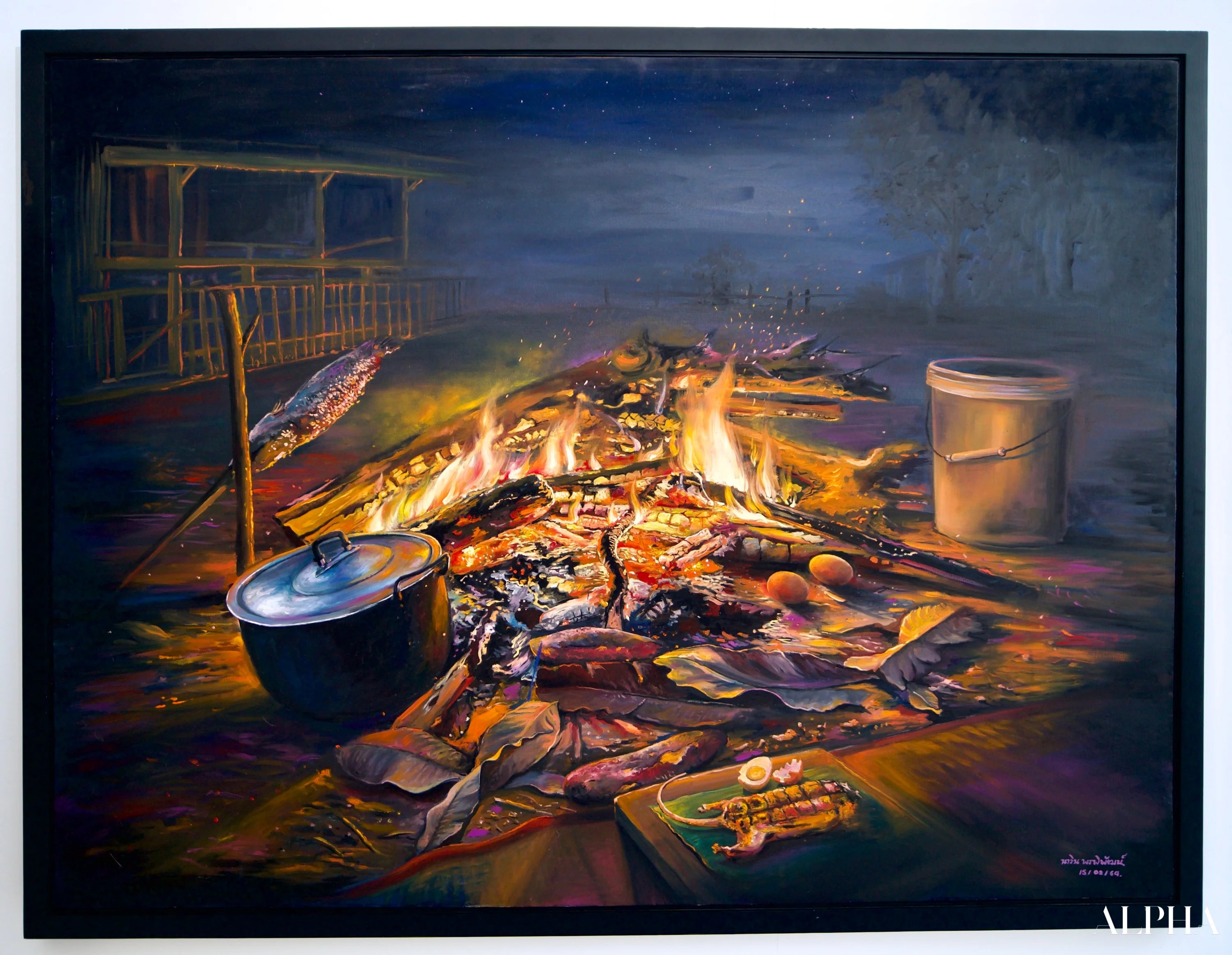 Issan | 160 X 120 cm Reproductions de tableaux à la peinture à l’huile