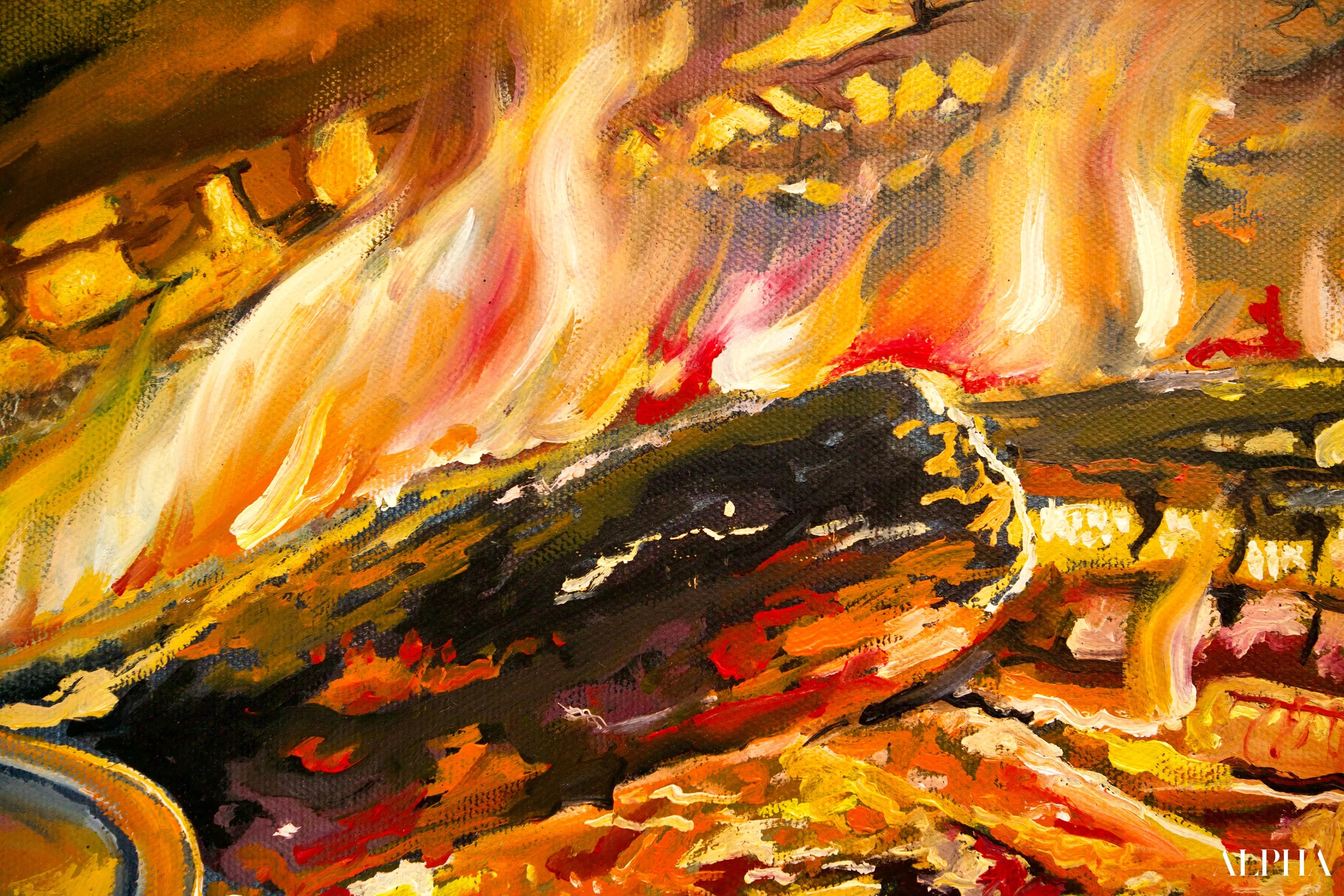 Issan | 160 X 120 cm Reproductions de tableaux à la peinture à l’huile