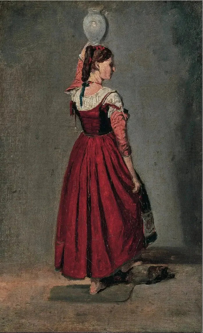 Italiana - Jean-Baptiste Camille Corot