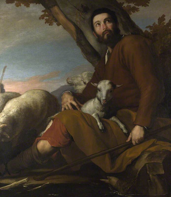 Jacó com o rebanho de Labão - Jusepe de Ribera