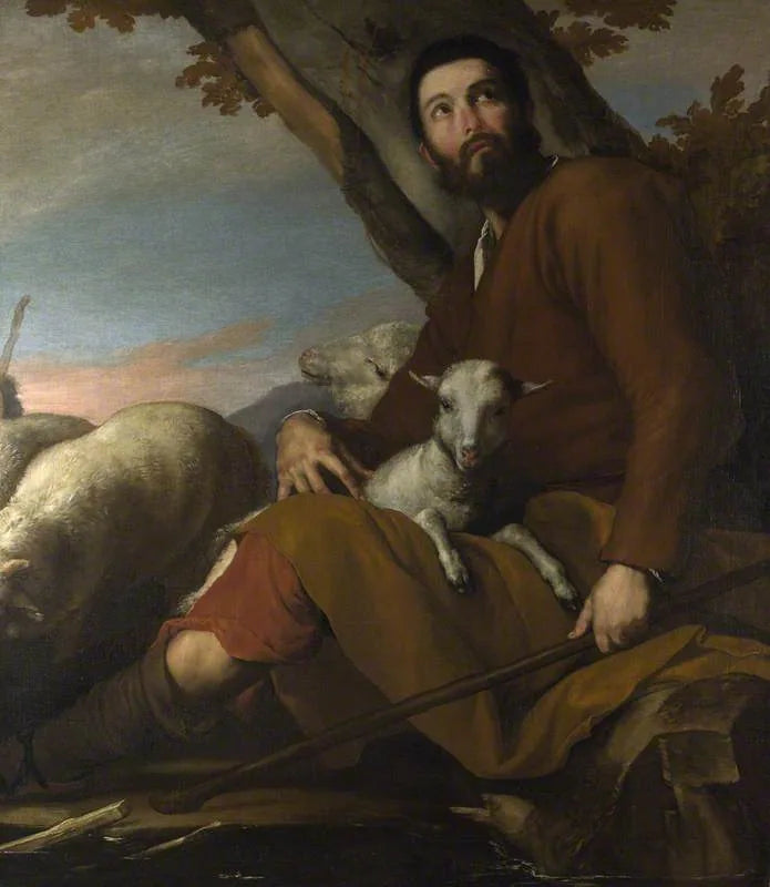 Jacó com o rebanho de Labão - Jusepe de Ribera