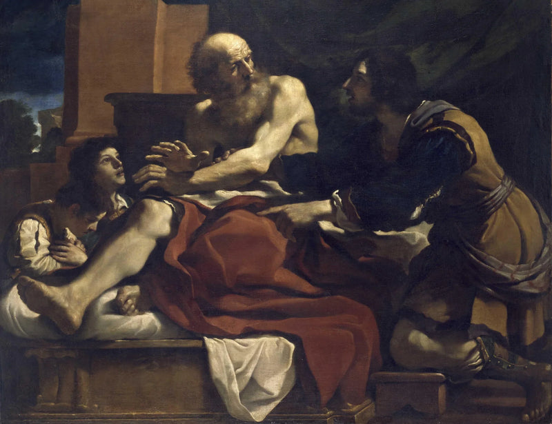 Jacob abençoando os filhos de José - Guercino