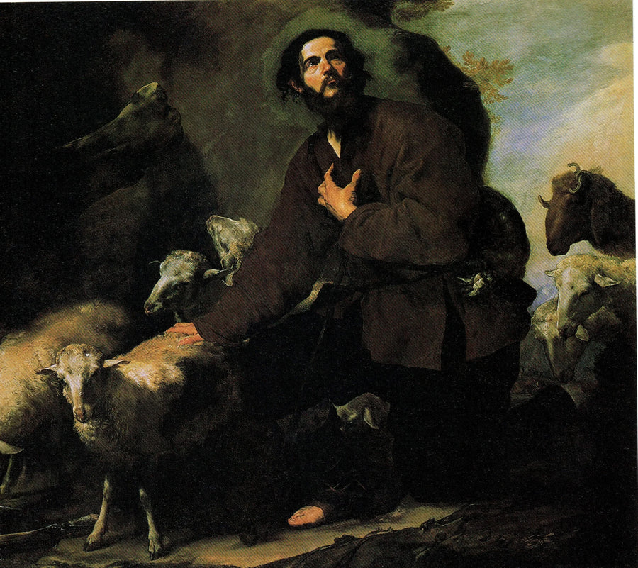 Jacob guardando seu rebanho - Jusepe de Ribera