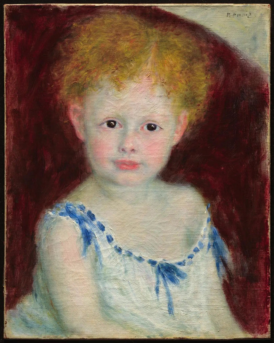 Jacques Bergeret criança - Pierre-Auguste Renoir
