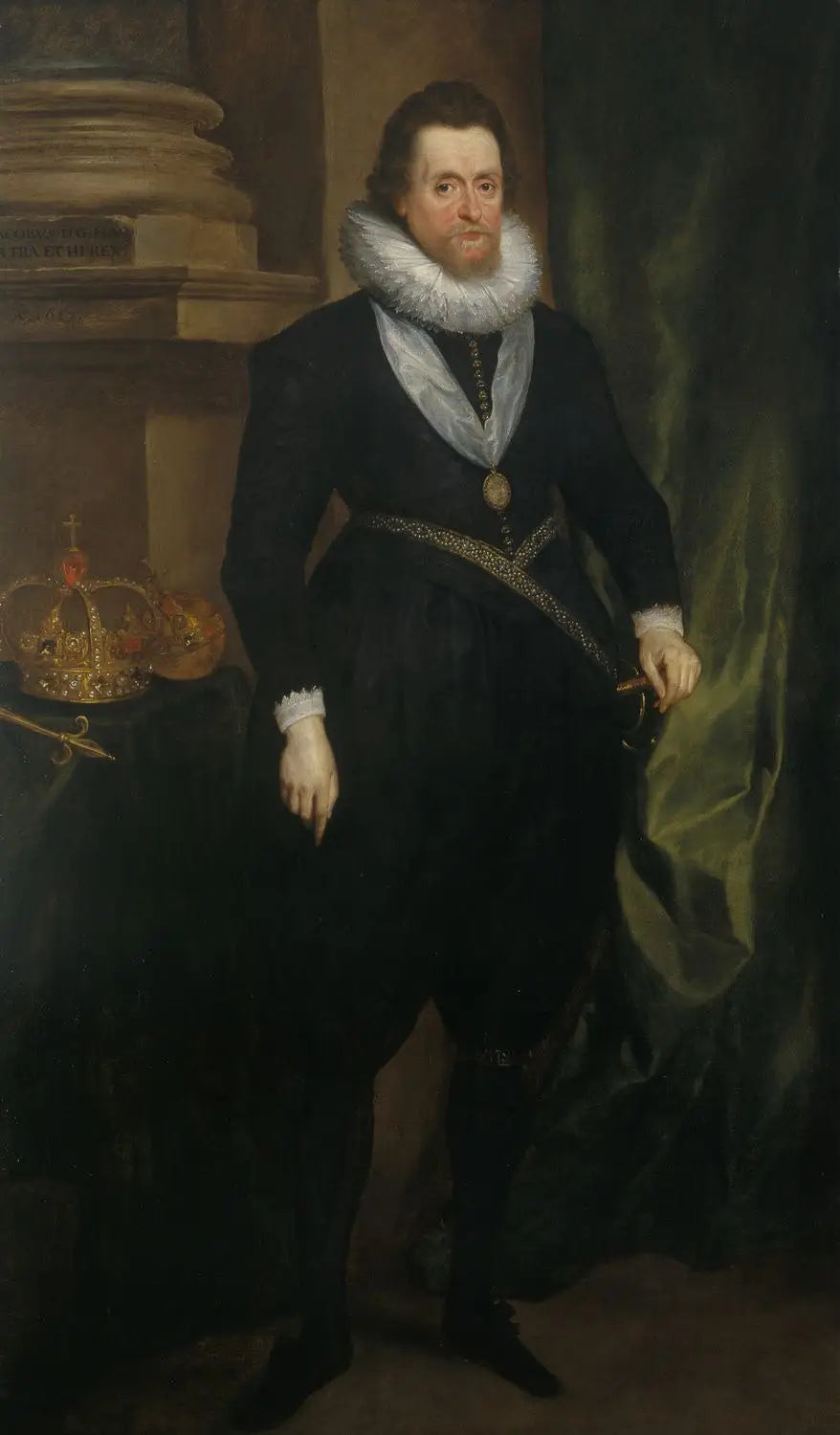 Jacques I e VI (1566-1625) - Antoine van Dyck